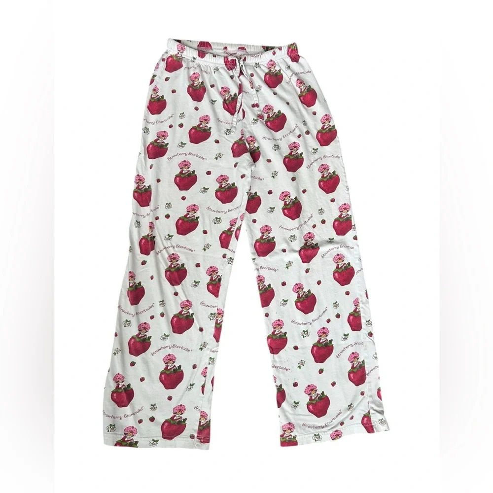 Vintage Gen X Strawberry Shortcake Pajama Pants size XS-S - Picture 1 of 9
